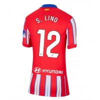 Atletico Madrid Samuel Lino #12 Replica Home Shirt Ladies 2024-25 Short Sleeve